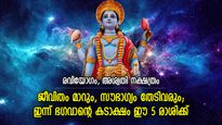 സന്തോഷകാലം, ജീവിതം ധന്യം; ഇന്ന് വിഷ്ണുകൃപ കോരിച്ചൊരിയുന്ന 5 രാശിക്കാര്‍