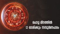 Mars Transit 2024: ഗ്രഹങ്ങളുടെ അധിപന്‍ മീനത്തിലേക്ക്: 12 രാശിക്കും സമ്പൂര്‍ണഫലം