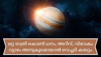  ഒറ്റരാത്രി കൊണ്ട് ധനികരാക്കും, വിവേകവും അറിവും നല്‍കും: നിങ്ങളുടെ ജീവിതത്തില്‍ വ്യാഴത്തിന്റെ സ്വാധീനം ഇങ്ങനെ