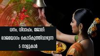 മീനത്തിലെ രാജയോഗം: വിധിക്ക് വിപരീതമായി മഹാഭാഗ്യം 5 നാളുകാര്‍ക്ക്