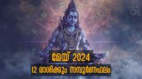 മേയ് 2024: അപ്രതീക്ഷിത ധനനേട്ടം, ഭാഗ്യാനുഭവങ്ങള്‍, കരിയര്‍ ഉയര്‍ച്ച: 12 രാശിക്കും സമ്പൂര്‍ണഫലം