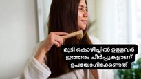 ചീര്‍പ്പിലും ശ്രദ്ധ വേണം; മുടി കൊഴിച്ചില്‍ തടയാന്‍ ഈ തരത്തിലുള്ള ചീര്‍പ്പുകളാണ് നല്ലത്