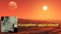 എട്ടുകാലി? ചൊവ്വയുടെ ഉപരിതലത്തിലെ അസാധാരണ രൂപങ്ങള്‍ ഒപ്പിയെടുത്ത് മാര്‍സ് എക്‌സ്പ്രസ്സ്