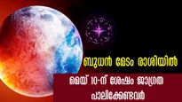 മെയ് 10 മുതല്‍ കഷ്ടകാലം ആരംഭിക്കുന്ന രാശിക്കാര്‍: ബുധന്റെ രാശിമാറ്റം നിസ്സാരമല്ല
