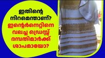 ഈ ഡ്രെസ്സിന്റെ നിറമെന്ത്, അന്നത്തെ ആ വിവാദ ഡ്രെസ്സ് ശപിക്കപ്പെട്ടതോ, ആ ദമ്പതിമാര്‍ വേര്‍പിരിയുന്നു