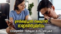 ഭര്‍ത്താവിന്റെയോ ഭാര്യയുടെയോ തെറ്റില്‍ തകരുന്ന ദാമ്പത്യം; കുട്ടിക്കളിയല്ല ഈ ബന്ധം