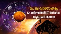വ്യാഴവും ചൊവ്വയും ഒരുമിച്ച്, ധനം, പ്രണയം, ദാമ്പത്യം, കരിയര്‍: അത്ഭുതപ്പെടുത്തും ഈ രാശിക്കാര്‍