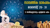 Finance Horoscope: നാളെ ഉദയം മുതല്‍ കീശയില്‍ പണം നിറയുന്നവര്‍: സര്‍വ്വത്ര ദോഷവും മാറ്റും 7 ദിനം