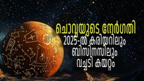 2025-ല്‍ ചൊവ്വയുടെ സഞ്ചാരം നേര്‍ഗതിയില്‍; ഈ നാളുകാര്‍ക്ക് രാജതുല്യജീവിതം, കരിയറിലും ബിസിനസിലും കുതിപ്പ്