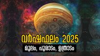വര്‍ഷഫലം 2025: ജ്യോതിഷം പറയുന്നു ഈ 3 നാളുകാരുടെ വരാനിരിക്കുന്ന ഭാഗ്യം, നിങ്ങളുടെ നക്ഷത്രമേത്?