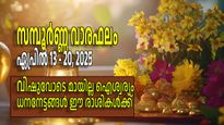 Vishuphalam: വിഷു തൊട്ട് തുടങ്ങുന്ന ധനനേട്ടം നീളും വര്‍ഷം മുഴുവന്‍, ഈ ആഴ്ച രാജയോഗ നേട്ടങ്ങള്‍ ഇവര്‍ക്കെല്ലാം