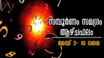 കരിയര്‍, ധനം, ജോലി, ദാമ്പത്യം: ഒന്നിനൊന്ന് ഇരട്ടിയായി വരും 7 ദിനങ്ങള്‍: സമ്പൂര്‍ണഫലം