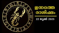 Rashiphalam 22 June 2025: ആഴ്ചയിലെ ആദ്യ ദിനത്തില്‍ നേടുന്നവര്‍, ഇന്നത്ത സമ്പൂര്‍ണ രാശിഫലം