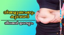 ഇന്ന് തന്നെ ഈ 6 ശീലങ്ങള്‍ നിര്‍ത്തൂ: കഷ്ടപ്പാടില്ലാതെ വീട്ടിലിരുന്ന് വയറ് കുറയ്ക്കാം