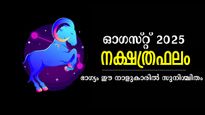 ഓഗസ്റ്റ് 2025 നക്ഷത്രഫലം: ഒരു തരി ഭാഗ്യം പോലും പാഴാവില്ല, ഉയര്‍ച്ചയുടെ പടവ് കയറും നാളുകാര്‍