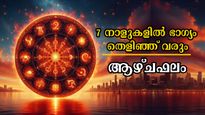  കാത്തുകാത്തിരുന്ന 7 ദിനങ്ങള്‍: ധനയോഗത്തില്‍ 7 വര്‍ഷങ്ങള്‍ക്കുള്ള ഫലം കിട്ടും രാശിക്കാര്‍