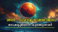  ശനിയും ചൊവ്വയും നേര്‍ക്ക്‌നേര്‍ ദോഷദൃഷ്ടിയില്‍: സെപ്റ്റംബര്‍ 13 വരെ നിര്‍ണായകം 3 രാശിക്കാര്‍ക്ക്