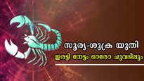 സൂര്യനും ശുക്രനും സംയോജിക്കുന്ന ഒക്ടോബര്‍ മാസം: ധനം ഇരട്ടിയാവും, ഭാഗ്യം വാതില്‍ക്കല്‍ തേടി എത്തും രാശിക്കാര്‍