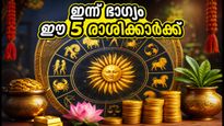 2026 ജൂലൈ 12: ഈ 5 രാശിക്കാർക്ക് ഇന്ന് ഭാഗ്യകാലം, കരിയറിലും സാമ്പത്തിക രംഗത്തും വൻ നേട്ടം!