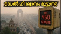 ഡെൽഹി ശ്വാസം മുട്ടുന്നു! വായുനില 'അതീവ ഗുരുതരം', പുറത്തിറങ്ങുമ്പോൾ ഈ മുൻകരുതലുകൾ മറക്കരുത്