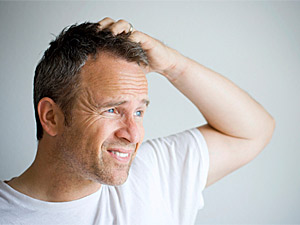 Man-Itchy Scalp Man-Itchy Scalp