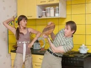 Woman beat Man Woman beat Man