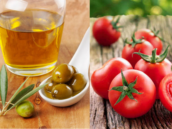 ഒലീവ് എണ്ണയും തക്കാളിയും ഒലീവ് എണ്ണയും തക്കാളിയും