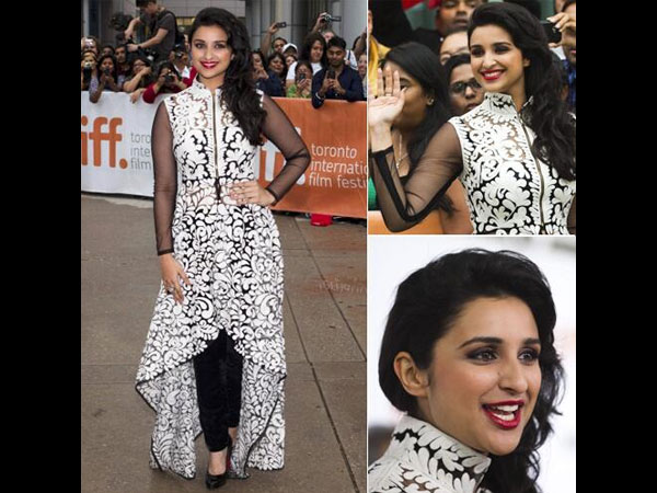 പരിണീതി ചോപ്ര, വിവിധ വസ്ത്രങ്ങളില്‍