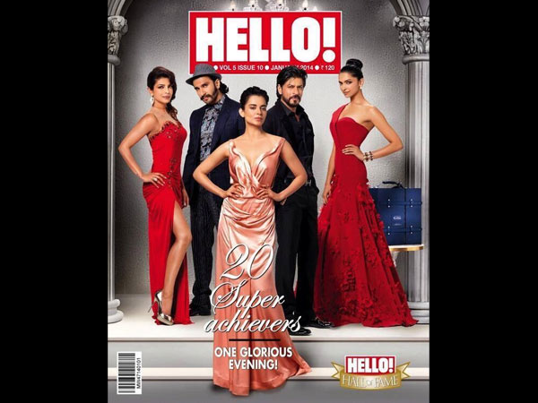  ദീപിക പദുക്കോണ്‍, പ്രിയങ്ക ചോപ്ര, കംഗണ റൗണത്ത്, ഷാറൂഖ് ഖാന്‍, രണ്‍വീണ്‍ സിങ്ങ് 