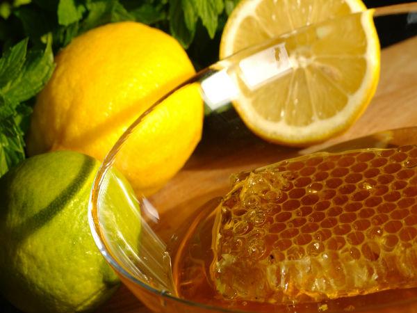 6. തേനും നാരങ്ങയും