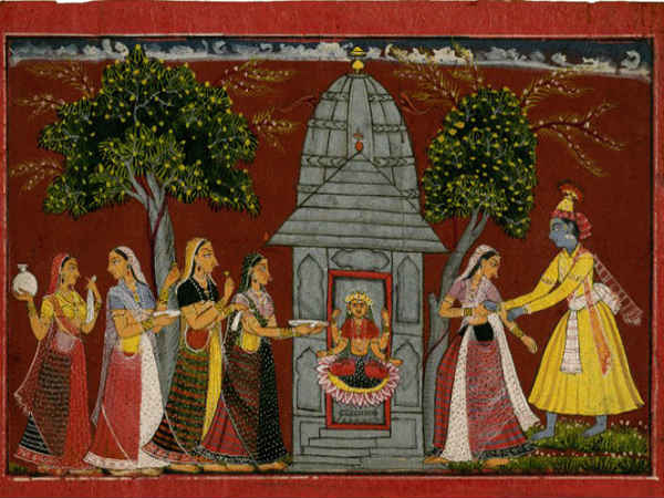 5. രുക്മിണിയും ശ്രീകൃഷ്ണനും 