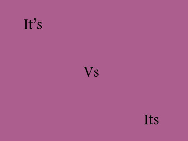 3. ഇറ്റ്/ഇറ്റ്സ്(It/it's) 