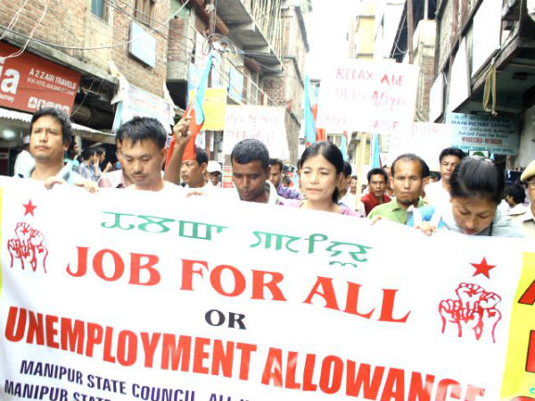 തൊഴിലില്ലായ്മയിലും പിറകിലല്ല