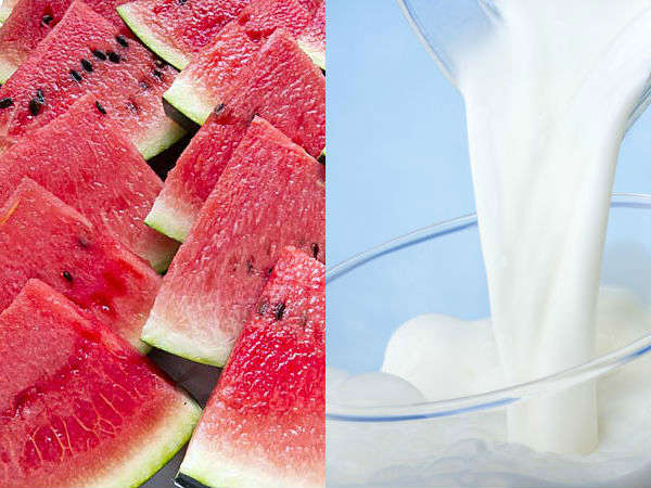 തണ്ണിമത്തനും പാലും