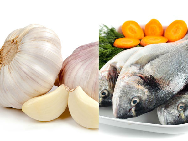  വെളുത്തുള്ളിയും മത്സ്യവും