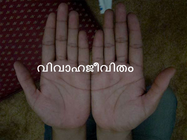 വിവാഹജീവിതം വിവാഹജീവിതം