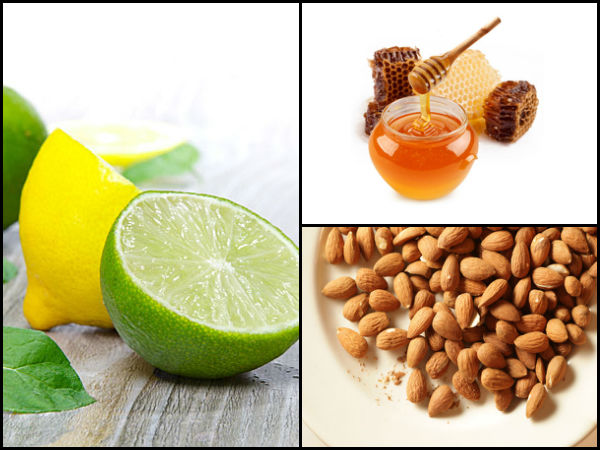 തേനും നാരങ്ങ നീരും ബദാമും
