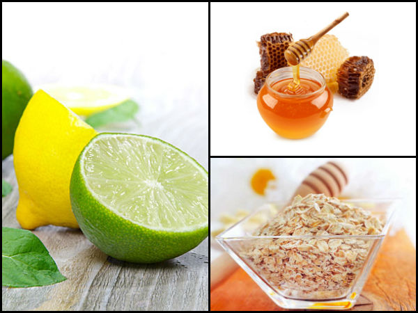  തേനും ഓട്‌സും നാരങ്ങ നീരും