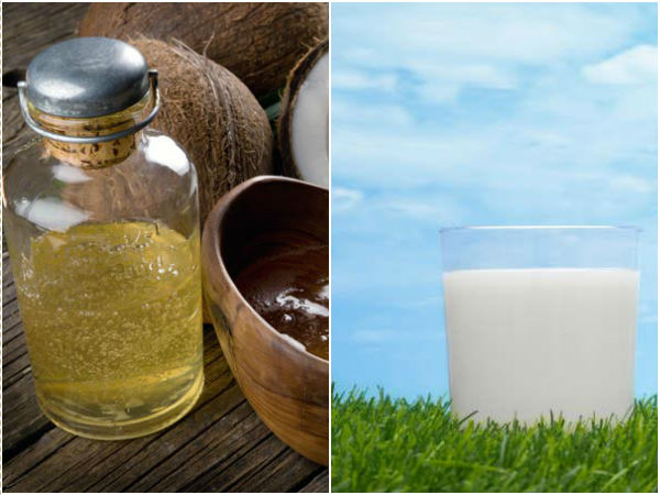  വെളിച്ചെണ്ണയും ആട്ടിന്‍പാലും