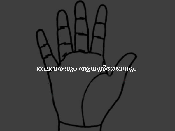 തലവരയും ആയുര്‍രേഖയും