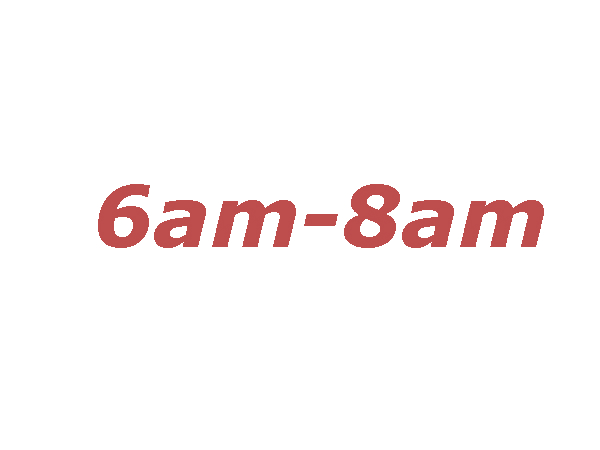 6am-8am