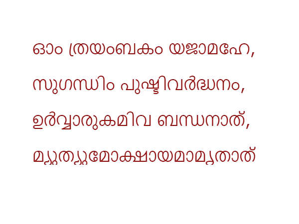 മഹാമൃത്യുഞ്ജയ മന്ത്രം ഇങ്ങനെ ചൊല്ലിയാല് മഹാമൃത്യുഞ്ജയ മന്ത്രം ഇങ്ങനെ ചൊല്ലിയാല്