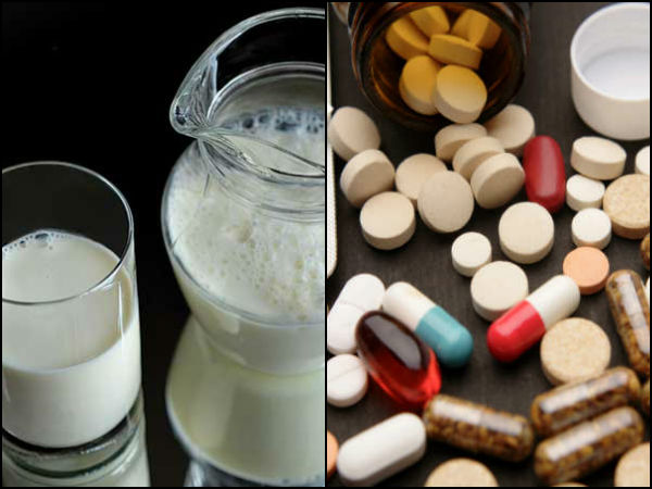 പാലും ആന്റിബയോട്ടിക്കുകളും