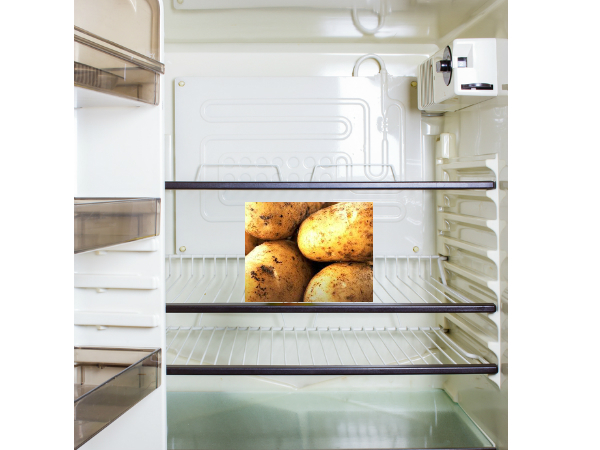 ഫ്രിഡ്ജില്‍ സൂക്ഷിച്ച ഉരുളക്കിഴങ്ങ് അപകടം