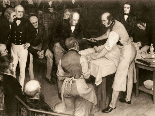  ശസ്ത്രക്രിയ ചെയ്യുന്ന പെയിന്റിംഗ്