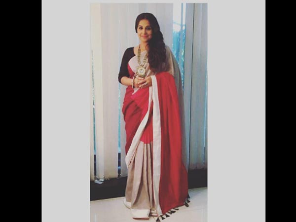 Vidya Balan Turns Up In Udd Saree and We Love It