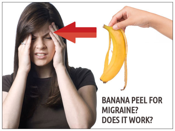 നെറ്റിയില്‍ പഴത്തോല്‍ വച്ചു കിടക്കൂ, അപ്പോള്‍