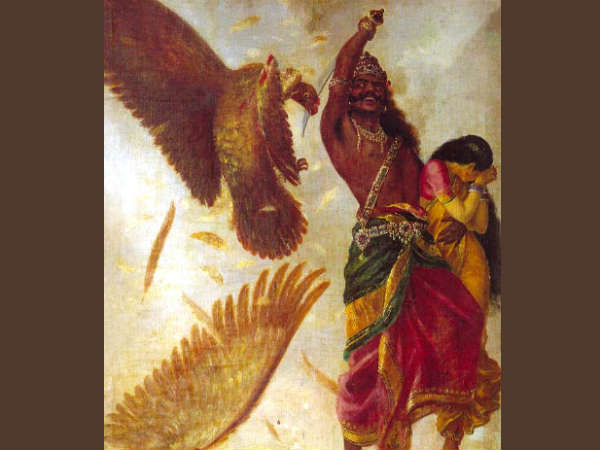 അഗ്നിദേവനോടുള്ള സീതയുടെ പ്രാത്ഥന