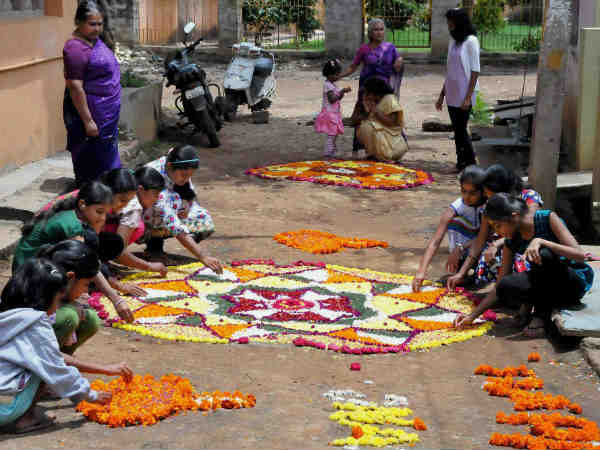  പൂക്കളം ഒരുക്കാൻ സമയമില്ല