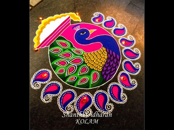  മയില്‍ പൂക്കളം